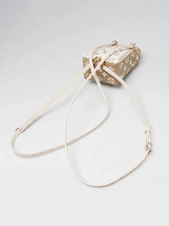 Louis Vuitton Kaki/Beige Monogram Empreinte Spring In The City Tiny Backpack Bag main image 7